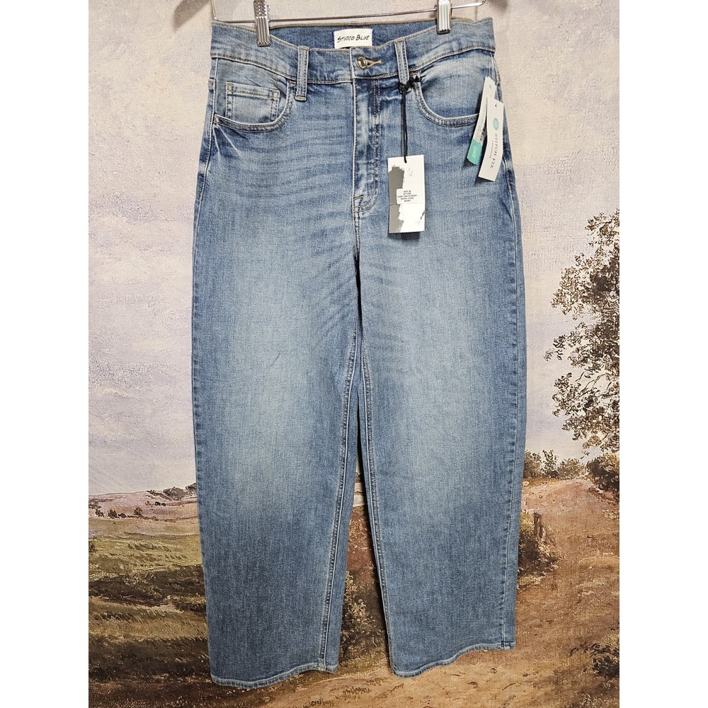 Studio Blue Stitch Fix  Siena High Rise Crop Wide Leg 28